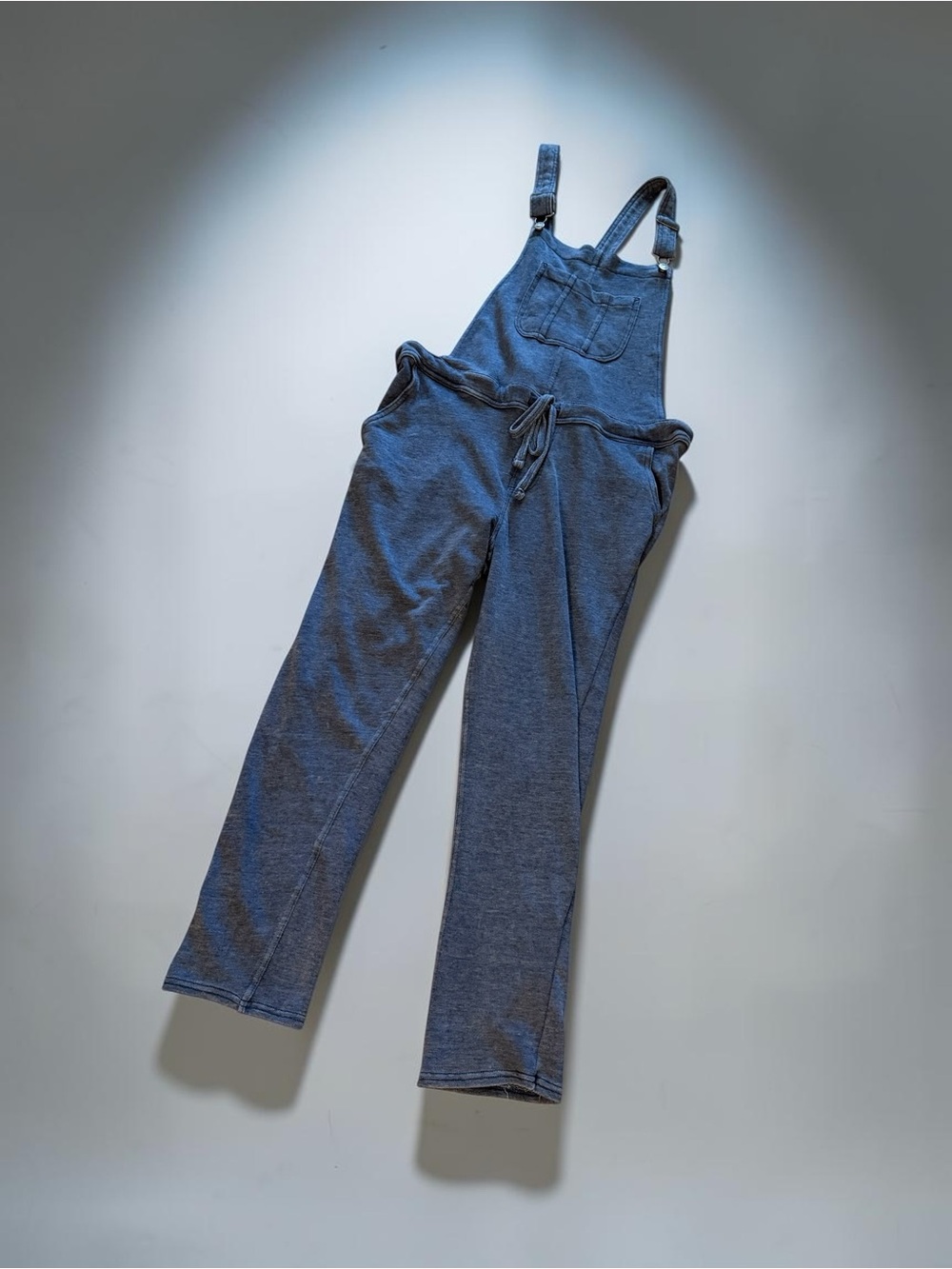 Wallflower Blue Denim-Style Women's Overalls